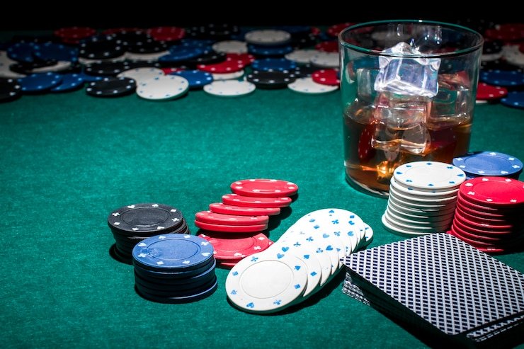 Antarmuka pemain di studio live European Roulette dengan kontrol taruhan dan chat